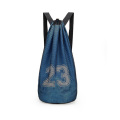 Basketball Bag  Training Bag Sports Bundle Drawstring Backpack Basketball Net Fitness Backpack